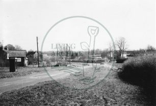Photograph of village of Shenley Brook End 1975.