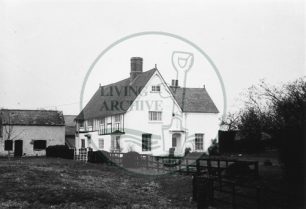 Photograph of farmhouse at Walton (1971).