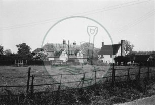 Photograph of Milton Keynes Village house (1971).