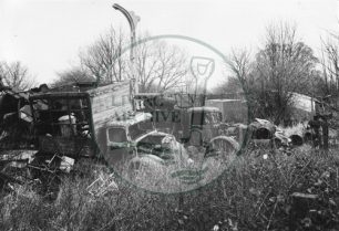 Photograph of New Bradwell Scrap yard (1971).