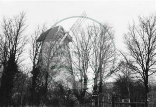 Photograph of new Bradwell windmill (1971).