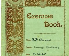 Exercise book for carriage building.