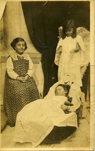 Beryl Taylor in school play