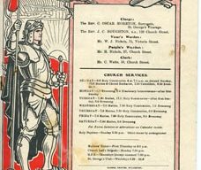 St George the Martyr Wolverton Parish Magazine, December 1939.