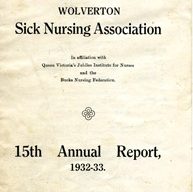 Wolverton Sick Nursing Association Annual Report 1932-33.