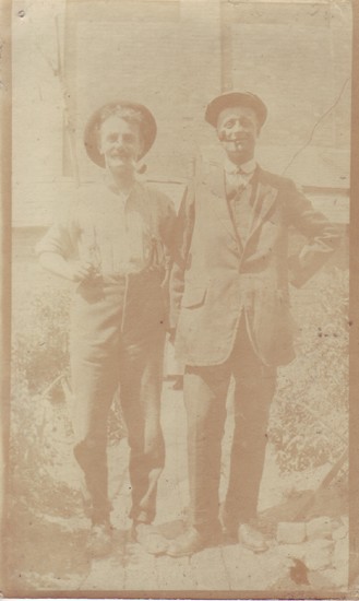 Two friends.