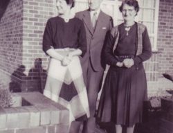 Frank and Beryl Brown and Lou Taylor.
