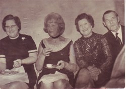 Beryl and Frank and friends.