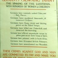 Slide of a recruitment poster 'Cold-Blooded Murder'