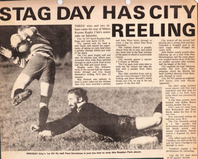 'Stag Day Has City Reeling'.