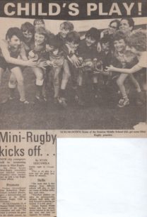 Milton Keynes Mini-Rugby Association launch: 'Child's Play'