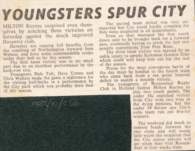 'Youngsters Spur City'