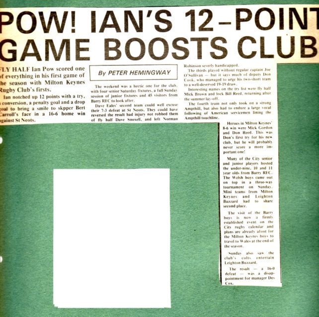'Pow! Ian's 12-point game boosts club'
