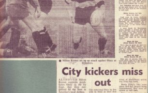 'City kickers miss out';