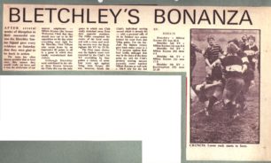 'Bletchley's bonanza';