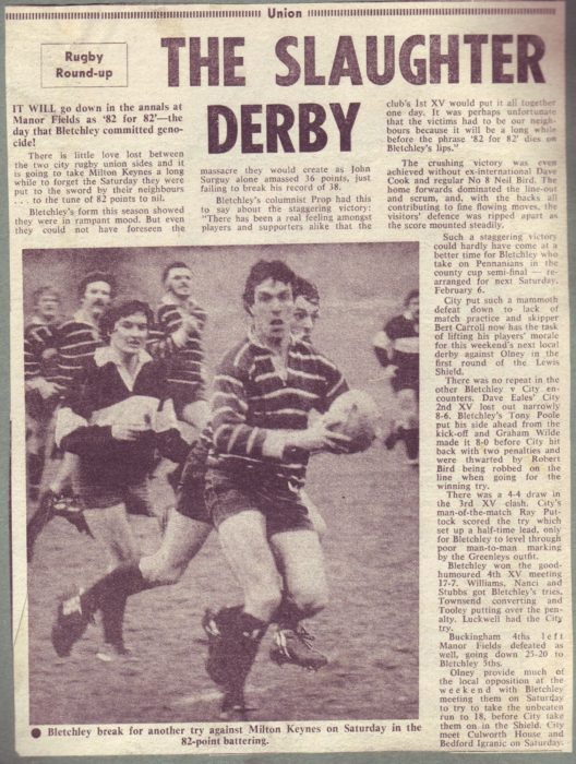 'The slaughter derby';