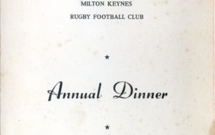 Milton Keynes RUFC 1977-78: press cuttings and memorabilia