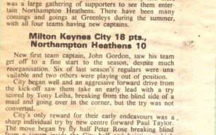 Rugby Round-up, September 1977