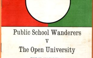Public School Wanderers v The Open University Programme