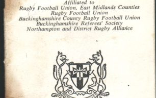 Milton Keynes Rugby Union Football Club Membership Card 1983-84 Season