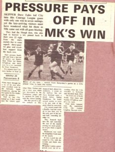 'Pressure pays off in MK's win '