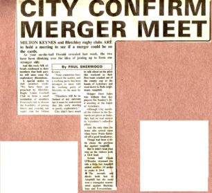 'City confirm merger meet';  'City are well beaten'