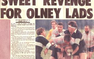'Sweet revenge for Olney lads'