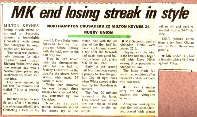 'MK end losing streak in style'