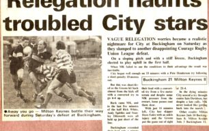 'Relegation haunts troubled City stars'