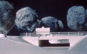 Model of an underpass