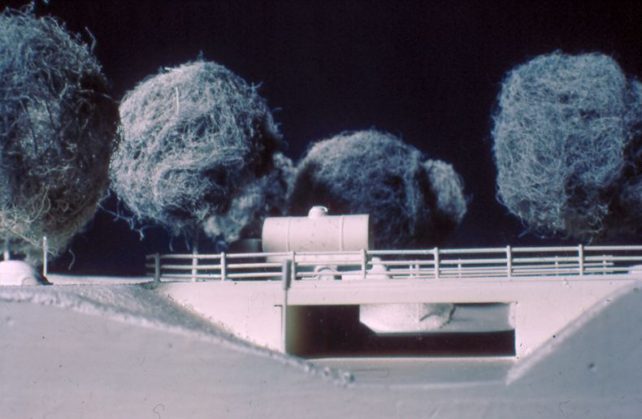 Model of an underpass
