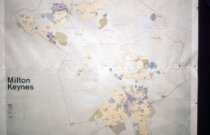 Map of Milton Keynes