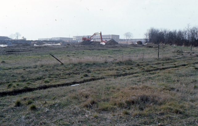 A building site in the early stages