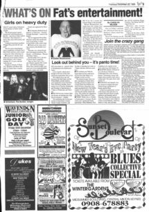 What's on Dec 1994 [newspaper cutting]