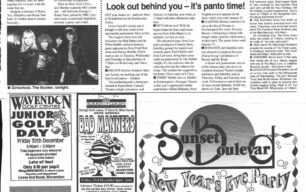 What's on Dec 1994 [newspaper cutting]