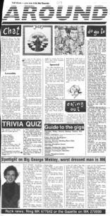 Local album reviews, Big George Webley [newspaper articles]