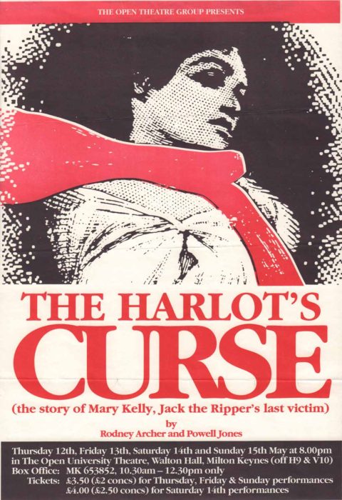 The Harlot's Curse [poster for play]