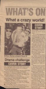 What A Crazy World! & Drama Challenge [newspaper articles]