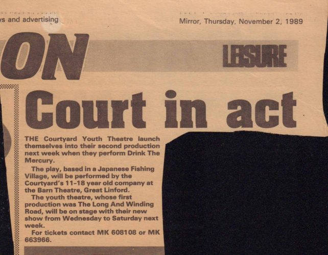 Court in act [newspaper article]