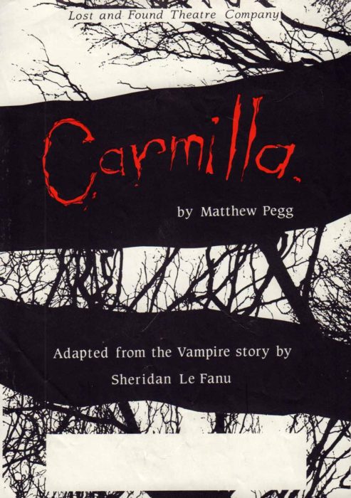 Carmilla [poster for play]