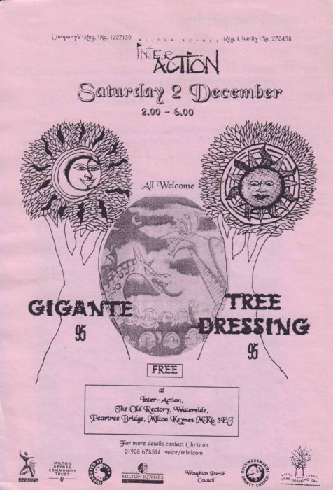 Gigante Tree Dressing [poster for event]