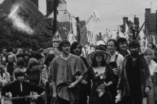 Procession in Great Linford 1980