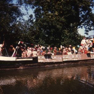 Queen Elizabeth's barge 1981