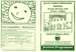 Great Linford Festival Sunday 18th June 1995 12 noon - 5:00 pm