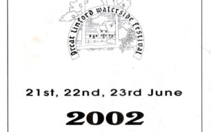 Programme cover for the 2002 Festival