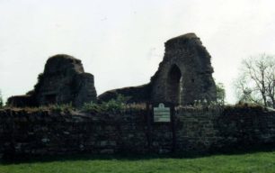 Remains of St Peter's Church in 1993