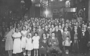 King Edward Street's party at the Social Club, St Giles Street.
