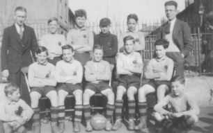 New Bradwell Football Team 1934-35.