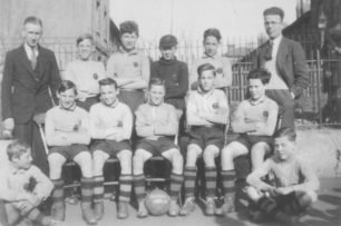 New Bradwell Football Team 1934-35.