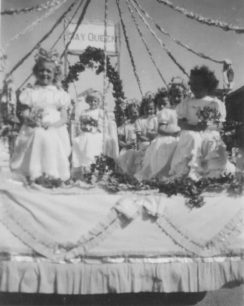 New Bradwell Infants, May Queen for Festival of Britain, 1951.
